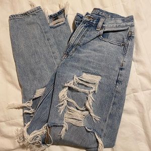 American Eagle distressed jeans